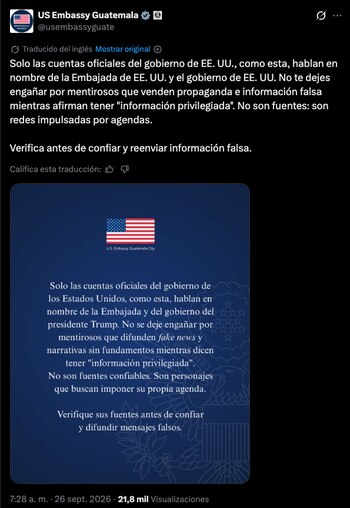El Ministerio Público de Guatemala pidió a la ciudadanía denunciar las intimidaciones y amenazas recibidas por medios digitales.