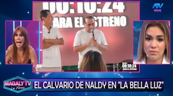 "Váyanse bien de la casa donde comen": Naldy Saldaña recuerda el momento que la hizo llorar tras denunciar presunto acoso. Captura: Magaly TV La Firme.