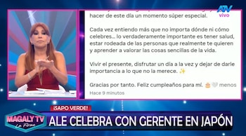 Magaly Medina arremete contra Alejandra Baigorria y cuestiona su actitud: “Todo lo que le pasa en su vida tiene que ver con este programa”. Captura: Magaly TV La Firme.