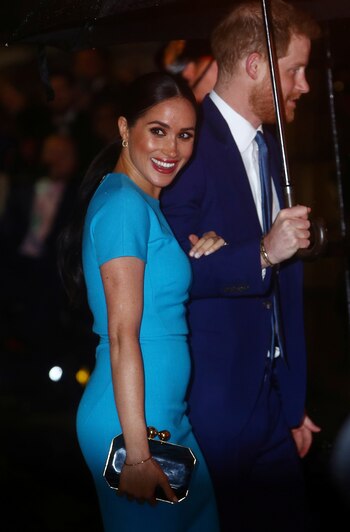 Meghan Markle optó por un
