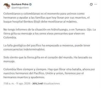 - crédito @petrogustavo/X