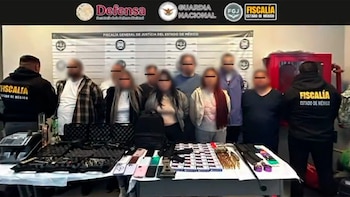Desmantelan banda de extorsionadores que