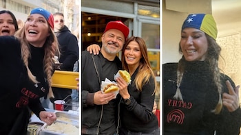 Catherine Fulop revolucionó Palermo con un Arepazo Solidario para colaborar con Venezuela: “Gracias a todos”