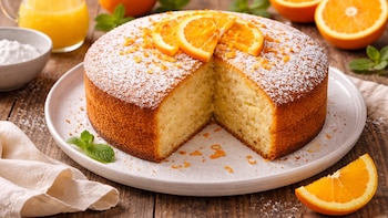 Receta de pastel de naranja