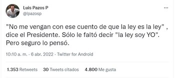 Cibernautas se lanzaron en contra