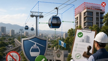 La Municipalidad de Guatemala aprueba una franja permanente de seguridad para el recorrido del AeroMetro