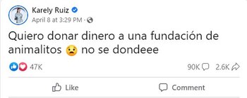Tras la publicación de Karely