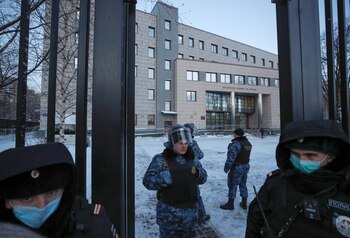 Tribunal de Moscú, Rusia. REUTERS/Maxim