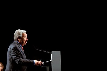 La ONU da la bienvenida