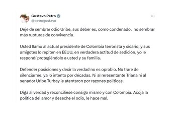 Con este mensaje, el presidente
