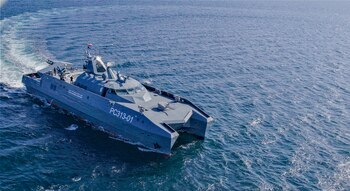 20/12/2023 Un buque de la