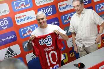 Juan Fernando Quintero y Fuad Char