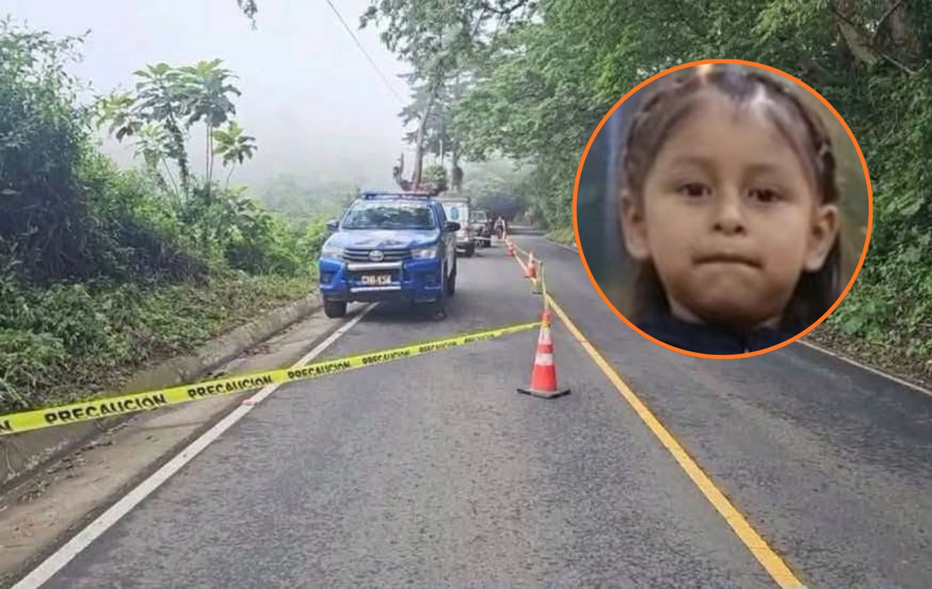 Madelin Adelaida Chacach Balán, de 5 años, fue hallada sin vida a la orilla de una carretera rural en Guatemala. (Bomberos Municipales Departamentales)