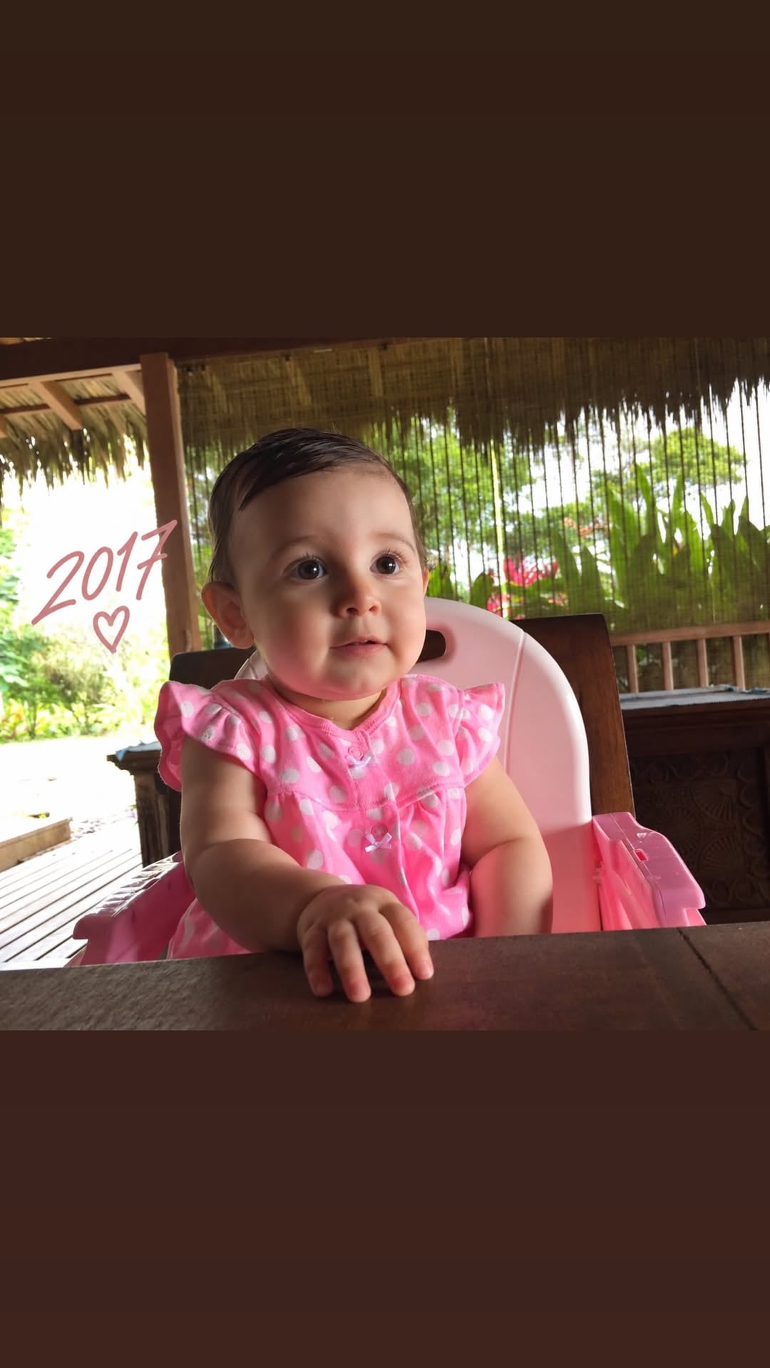 Moorea, es la hija de Floppy y Rodrigo Fernández Prieto