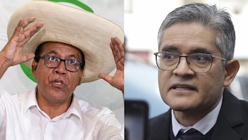 Roberto Sánchez niega declaraciones de José Domingo Pérez sobre Jorge Nieto. (Foto composición: Infobae Perú/Difusión)