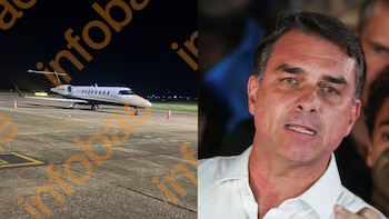 Flávio Bolsonaro habría salido de Brasil y viajaría a Estados Unidos en un vuelo privado desde Argentina