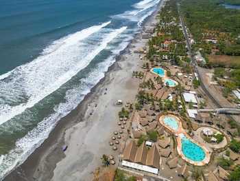 Las zonas de playa e infraestructura turística de El Salvador forman parte de los recorridos previstos para las delegaciones internacionales de ONU Turismo (Cortesía: Secretaría de Prensa).