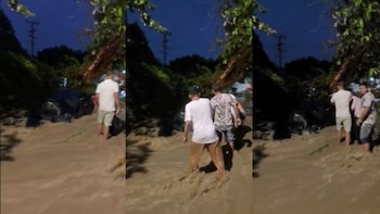 Mujer muere tras ser arrastrada