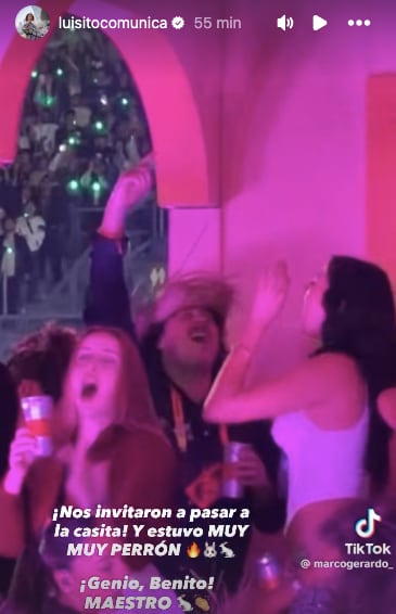 Luisito Comunica en La Casita de Bad Bunny. (Instagram)