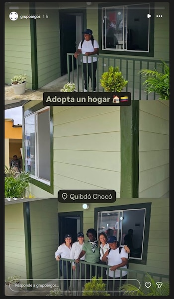 - crédito @grupoargos/Instagram