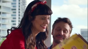 Griselda Siciliani y Benjamín Vicuña