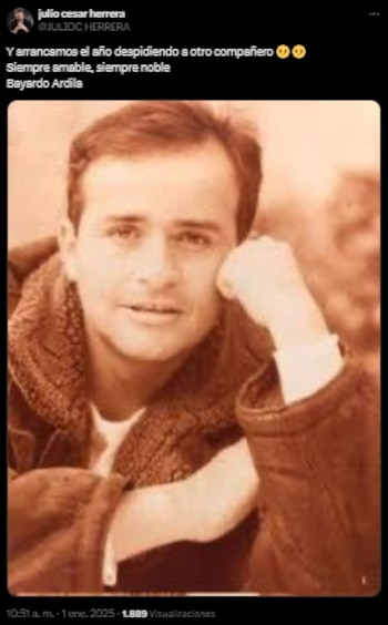 Murió Bayardo Ardila