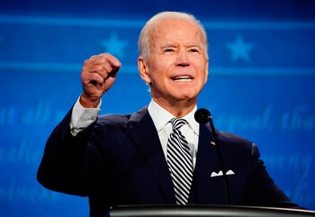 En la imagen, el candidato