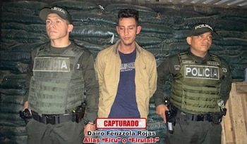 Este es el francotirador del ELN que habría atentado contra la vida de Abelardo de la Espriella - crédito @ABDELAESPRIELLA/X