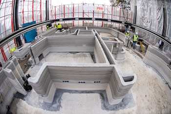 ARCHIVO - En una obra