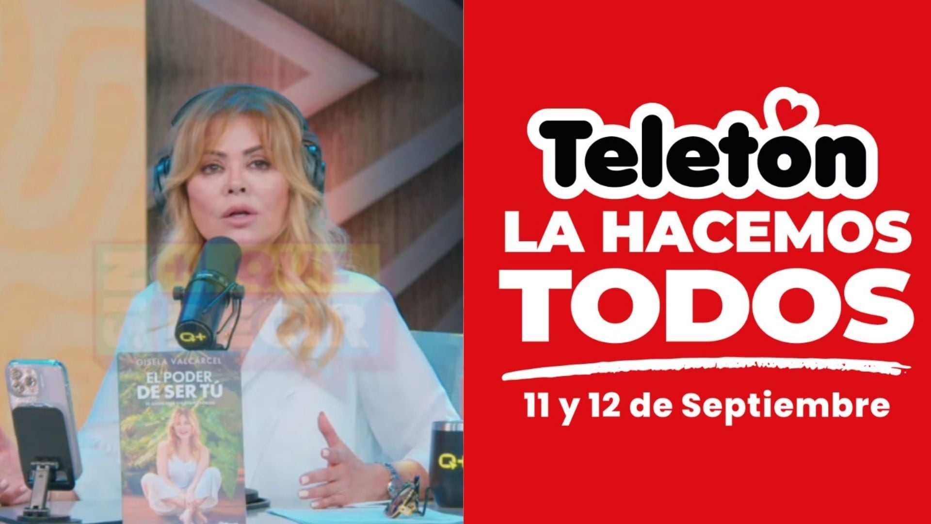 Gisela Valcárcel revela que no participará en la Teletón 2026 y explica el motivo. YouTube: Sin+ Que Decir.