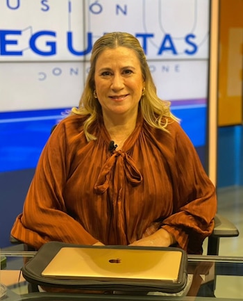 La directora de MOVES, durante