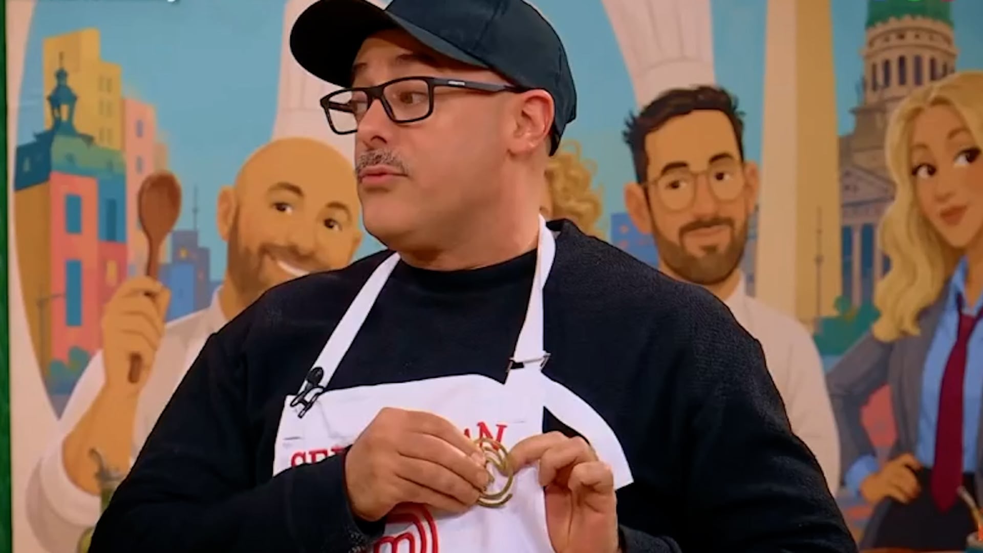 Sebastián Presta recibió la primera medalla dorada de la temporada tras presentar una propuesta elaborada con carne y vegetales