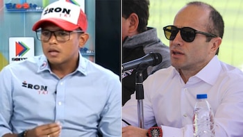 Humberto Vivanco y Mariano Díaz