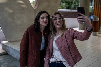 La humorista y locutora argentina