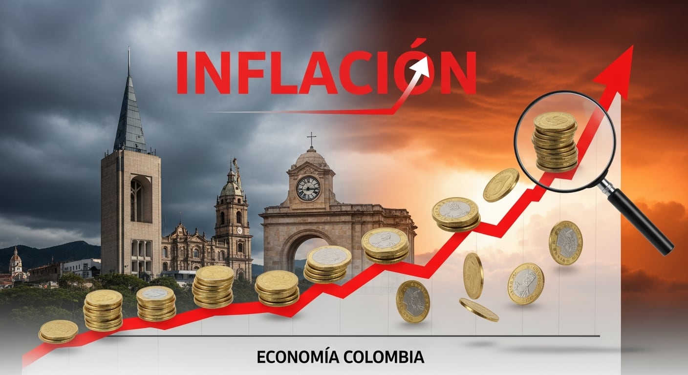 El Banco de la República sostiene que una inflación elevada limita el crecimiento y exige ajustes monetarios más costosos y prolongados - crédito VisualesIA/Imagen Ilustrativa Infobae