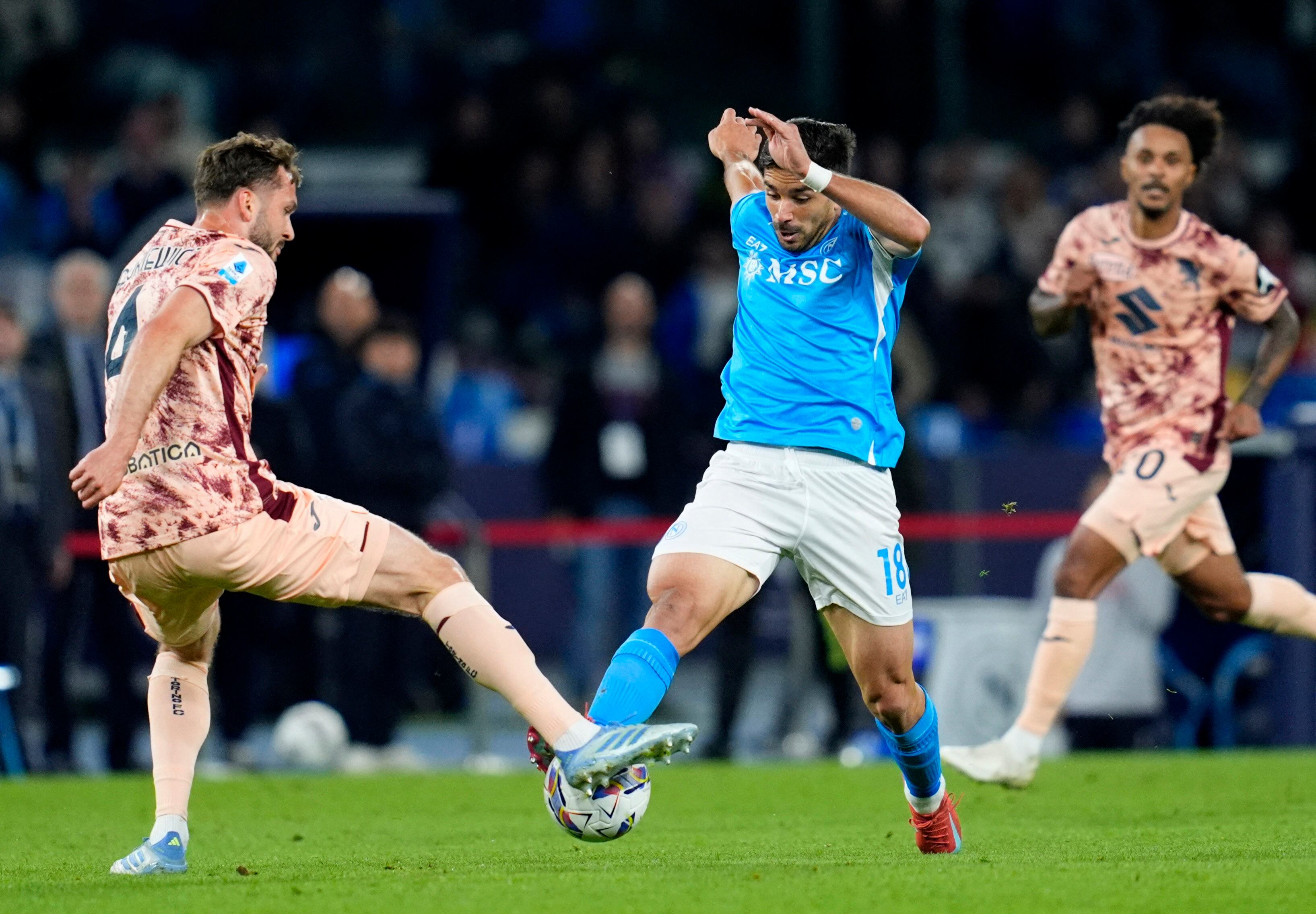 Torino viene de perder ante Napoli el 27 de abril de 2025 y de empatar ante Venezia en condición de local - crédito Matteo Ciambelli / REUTERS