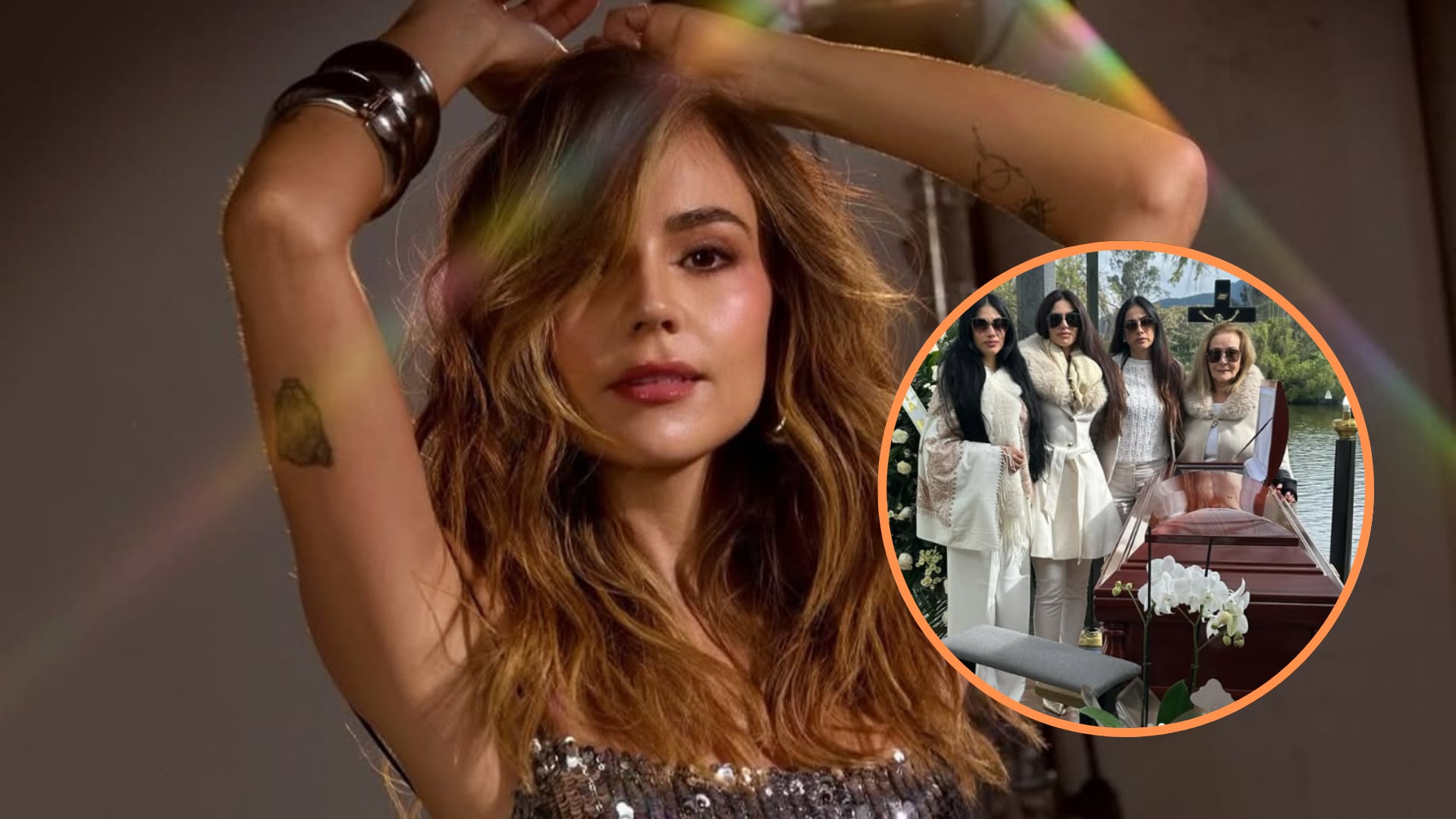 Tuti Vargas rechaza la publicación de Jessica Cediel desde el velorio de su papá: “Nunca se me pasaría por la cabeza”