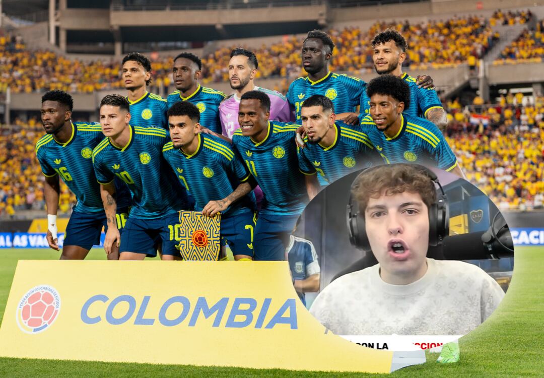 El argentino debatió con sus seguidores colombianos sobre la grandeza de la Tricolor - crédito FCF/@DavoXeneize/Kick