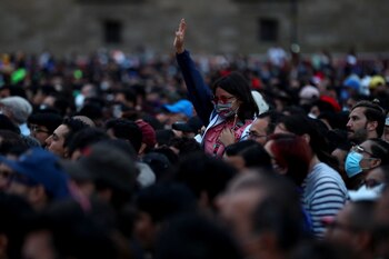 El público se emocionó (REUTERS/Edgard