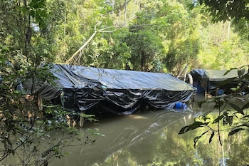 Las Fuerzas Militares neutralizaron 269 unidades de producción minera en todo el territorio nacional entre agosto y septiembre - crédito prensa Armada de Colombia