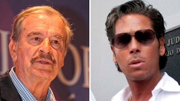 Vicente Fox y Roberto Palazuelos