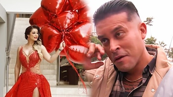 Karla Tarazona y Christian Domínguez