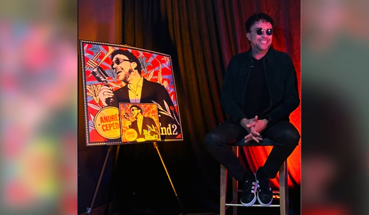 Andrés Cepeda lanza Big Band 2: “Lo hice sin inteligencia artificial y recuperé la voz de Celia Cruz”
