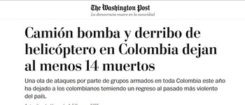 Colombia volvió a ser noticia