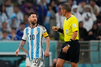 Messi abló sobre el cambio de reglas del Mundial (AP Foto/Petr David Josek, Archivo)