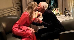 Eduardo Costantini festejó sus 79 años rodeado de arte y amor: la tierna foto con su esposa Elina y su hija Kahlo