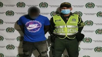 Seis personas de nacionalidad haitiana fueron sorprendidas de forma ilegal en vías de Risaralda. Policía Nacional.