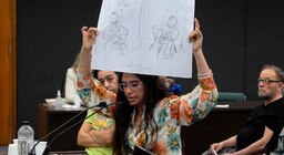 Su madre fue asesinada por la dictadura y 41 años después el hijo de un represor le envió dibujos que había hecho en su cautiverio
