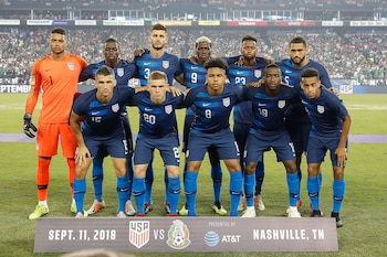 La selección de Estados Unidos