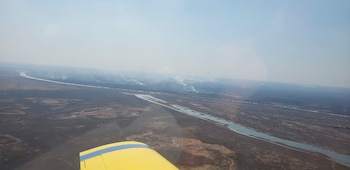 incendios delta rosario aviones hidrantes